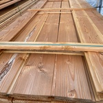 Ca. 102x Douglas Wisselsponning/Halfhoutsrabat, 18x190mm, lengte 400cm
